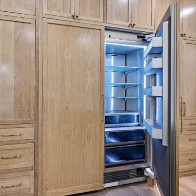 Custom cabinets and storage solutions kitchen remodel in Oakland County Michigan
