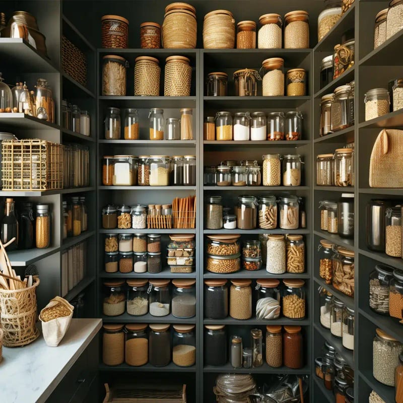 Butler's pantry kitchen enhancement in Birmingham Michigan by Reschka Design Build