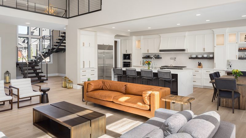 Design-build main-floor remodel hero by Reschka Design Build in Oakland County Michigan