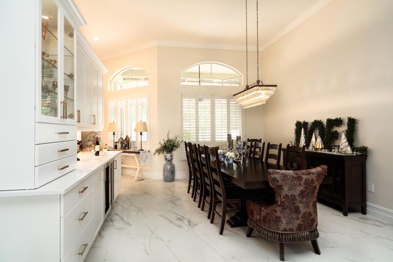 Brighton + Kitchen patterned backsplash by Reschka Design Build